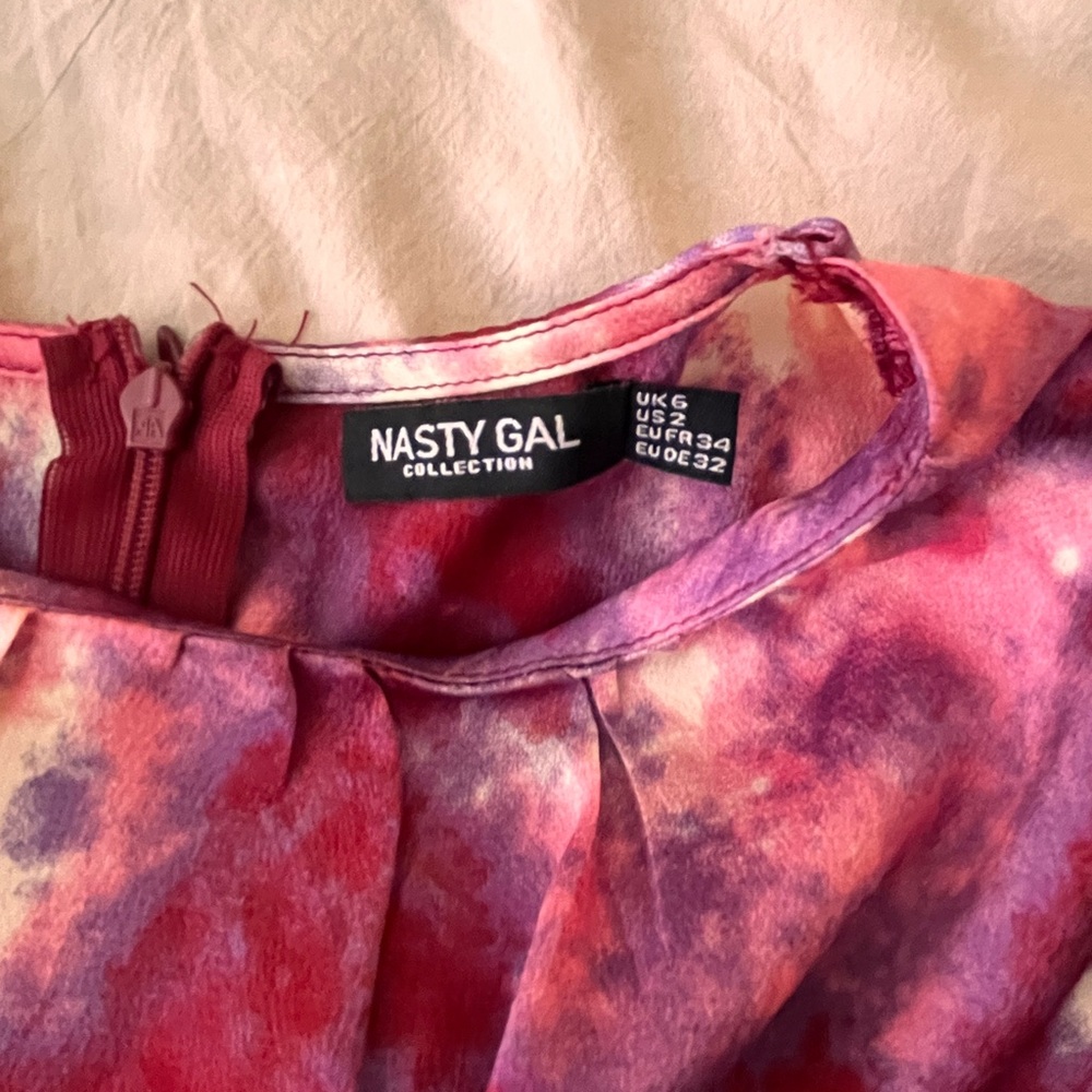 ✨Nasty Gal Multicolor Tie-Dye Dress - Picture 4 of 4